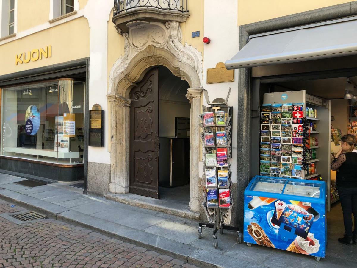 Bellinzona Piazza Collegiata Leilighet Eksteriør bilde